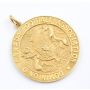 1939 Dominion of Canada 14K gold medal Vancouver Radial FC 30mm 12.73g