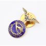Lufthansa Third Reich 14K gold pins 500,000 kilometers & 1st Atlantic crossing 