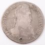 1822 PTS PJ Bolivia 8 Reales KM97 26.31g small hole