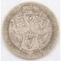 1898 Great Britain silver Florin circulated