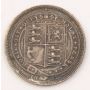 1887 Great Britain 6 pence Shield and Garter VF