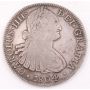 1804 Mo TH Mexico 8 Reales silver coin light scratches right obverse field