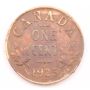 1925 Canada one cent VG details damaged