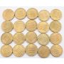 20x Great Britain 3 Pence coins in Bank of Jamaica period package AU/UNC