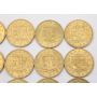 18x 1962 Jamaica Pennies 18-coins AU/UNC