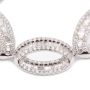 4.95ct tcw 495 x Diamonds white gold slide pendant 