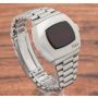 Pulsar P2 RED LED Digital Time Computer James Bond 007 Vintage Watch with box