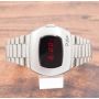 Pulsar P2 RED LED Digital Time Computer James Bond 007 Vintage Watch with box
