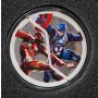 2016 Fiji Captain America Civil War 6-Coin Silver Set – 6 oz .999 Fine Silver