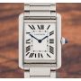 Cartier Tank Must Watch WSTA0052 Stainless Steel Watch with Box and Papers