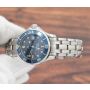 OMEGA Seamaster 300 2583.80 28mm Stainless Steel Blue Dial Ladies Watch