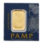 1 Gram PAMP Lady Fortuna Gold Bar - .9999 Pure - Sealed in Assay