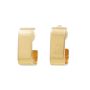 CAVELTI 18K Yellow Gold Earrings – 4.11g – Excellent Condition