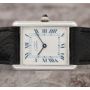 Cartier Must de Tank 690006 .925 Silver Mens Quartz Watch