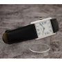 Cartier Must de Tank 690006 .925 Silver Mens Quartz Watch