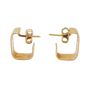 CAVELTI 18K Yellow Gold Earrings – 4.11g – Excellent Condition
