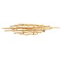 CAVELTI 18K yellow gold abstract brooch 15.64 grams Choice condition