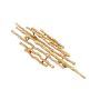 CAVELTI 18K yellow gold abstract brooch 15.64 grams Choice condition