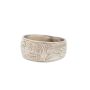 NW Coast BENITA WADHAMS 1998 sterling silver WOLF MOON  ring Size-7