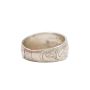 NW Coast BENITA WADHAMS 1998 sterling silver WOLF MOON  ring Size-7