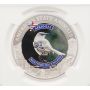 2022 Cook Islands S$5 U.S. State Animal Series Arkansas Mockingbird NGC MS70 Seven K