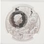 2022 Cook Islands S$5 U.S. State Animal Series Arkansas Mockingbird NGC MS70 Seven K