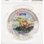 2022 Cook Islands US Animal Series Iowa Bullfrog MS70 NGC Coin Seven K Prooflike