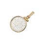 1991 Canada 1/10 oz Platinum Maple Leaf in 14K Gold Bezel 1.9g Total