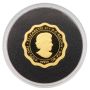 2014 Canada $150 Blessings of Longevity 10.4g .99999 Pure Gold Scallop Edge Proof – RCM