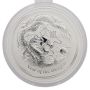2012 Australia 1 Kilo Pure 9999  Silver Coin Year of the Dragon Perth Mint 1 kg