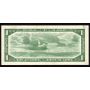 1954 Canada $1 replacement note Beattie Rasminsky Low # *S/O 0000131 CH AU