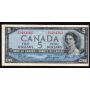 1954 Canada $5 devils face note Beattie Coyne D/C 3424363 FINE+