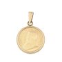 1990 South Africa 1/10 oz Gold Krugerrand – Set in Solid 9K Yellow Gold Bezel – 4.046g Total
