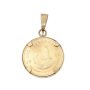 1990 South Africa 1/10 oz Gold Krugerrand – Set in Solid 9K Yellow Gold Bezel – 4.046g Total