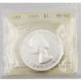 1953 NSF Canada silver $1 dollar ICCS MS63 cameo