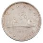 1947 Blunt-7 Canada $1 silver dollar Nice EF+