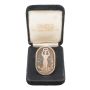 1988 Johnson Matthey VISA Olympic Silver Art Bar – 1 oz .999 Fine – Woman with Laurel Wreath