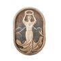 1988 Johnson Matthey VISA Olympic Silver Art Bar – 1 oz .999 Fine – Woman with Laurel Wreath