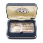 Johnson Matthey 100 Grammes .999 Fine Silver Bullion Bar JM Bankers Bar with Original Box