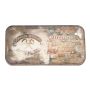 Johnson Matthey 100 Grammes .999 Fine Silver Bullion Bar JM Bankers Bar with Original Box