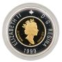 1999 Canada $2 Nunavut Bimetallic Gold Coin – 0.185 oz Gold – RCM Commemorative