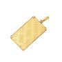 2.5 Gram Credit Suisse .999 Fine Gold Bar with 22K Gold Bezel 3.23g 