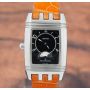 Jaeger-LeCoultre Reverso Gran Sport 296.8.74 Silver/Black Dial 25mm Womens Watch