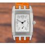 Jaeger-LeCoultre Reverso Gran Sport 296.8.74 Silver/Black Dial 25mm Womens Watch