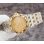 Omega Constellation 396.1201 Champagne Dial Stainless Steel & 18K Gold Watch