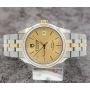 Tudor Glamour Date Ref. 55003 Champagne Dial Gold and Stainless 36mm Mens Watch