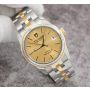 Tudor Glamour Date Ref. 55003 Champagne Dial Gold and Stainless 36mm Mens Watch