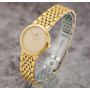 Omega DeVille 5313 795.0897 Gold-Plated 28mm Ladies Quartz Watch