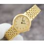 Omega DeVille 5313 795.0897 Gold-Plated 28mm Ladies Quartz Watch