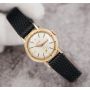 Vintage Rolex Precision 4327 Rose Gold Bezel 18K Gold 22mm 1940s Ladies Watch